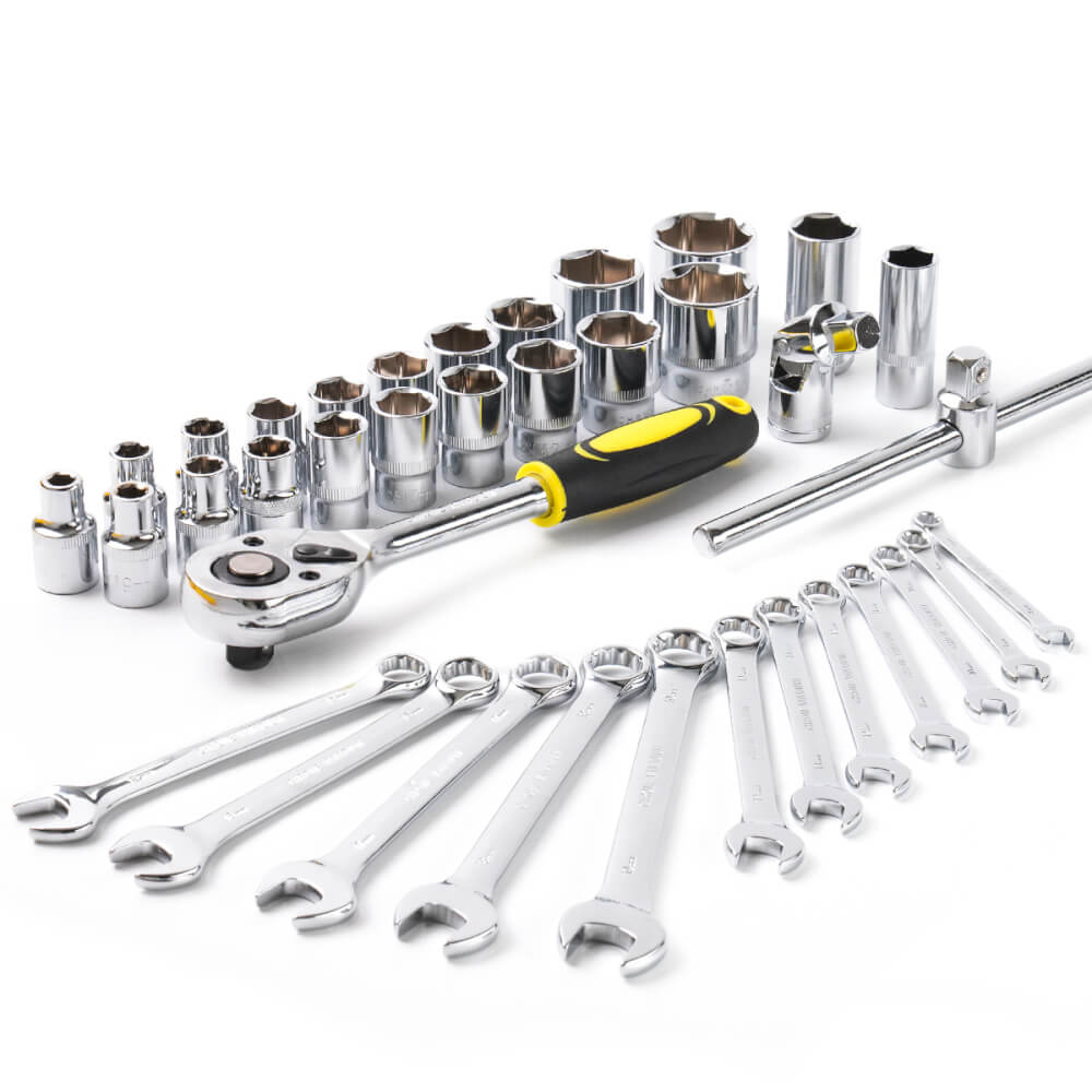 ชุดบ็อกซ์ DELTON รุ่น DKT-37PCS 1/2 นิ้ว แพ็ก 37 ชิ้น